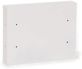 Lépcsőházi Postaláda (Monaco) 310mm X 230mm X 60mm lefele nyíló Fehér