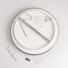 Brilagi - LED Dimmelhető mennyezeti lámpa LED/40W/230V 3000-6500K fekete + távirányító