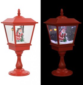 karácsonyi talpas lámpa Mikulással 64 cm LED