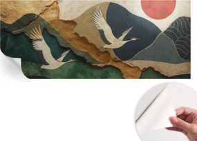 Design fali fotótapéta öntapadós keleti darvak 250x104 cm