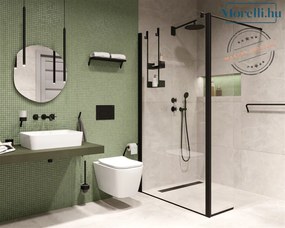 DEANTE-ADI-N621 SILIA Fekete Színű Törölköző akasztó