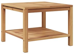 Dohányzóasztal Barna 60 x 60 x 45 cm Tömör tíkfa