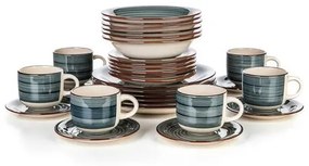 Banquet Spiral Blue 30 db-os étkeszlet