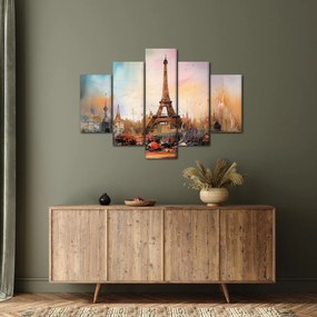 Kép - Az Eiffel-torony festménye (150x105 cm)