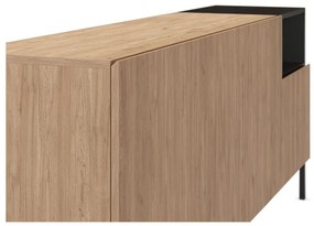 Natúr színű komód 180x80 cm Cailin – Marckeric