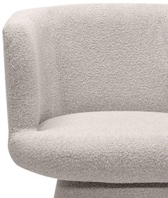 Forgatható design szék YATO, szürke-bézs