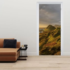 Fotótapéta ajtóra - Hegyek (95x205cm)