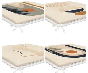 Székpárna szett 4 db-os 42x42 cm Illustrated Arch – Mila Home