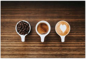 Poszterek 155x105 Kávé a csészék szakértőjének