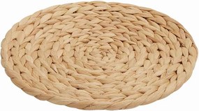 vidaXL Kerek Woven Terítők 10 pcs Természetes Ø 30 cm Vízi jácint
