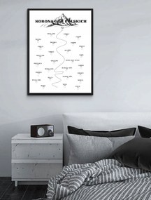 Hegyek koronája Lengyel Poszter 90x60cm