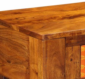 tömör akácfa tálalóasztal 110 x 35 x 75 cm