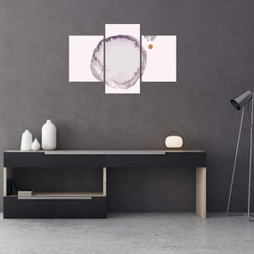 Kép - Lila minimalizmus N⁰4 (90x60 cm)