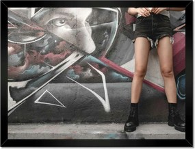 Poszterek keretben 40x30 Graffiti Utcaművészet