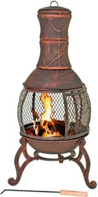 Öntöttvas tűzrakó ø 50 cm – Garden Pleasure