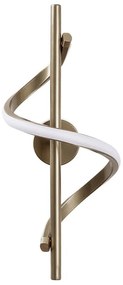 Aranyszínű LED fali lámpa ø 7 cm Likma – Opviq lights