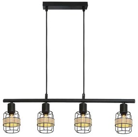 Rábalux Indiana 5284 függeszték, 4x25W E14