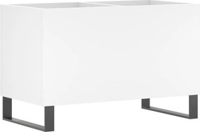 vidaXL fehér szerelt fa hanglemezszekrény 74,5x38x48 cm