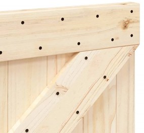 tömör fenyőfa fejtámla 160 x 104 cm