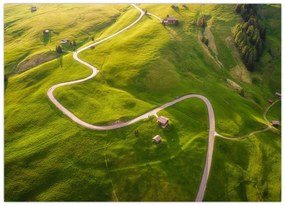 Üveg kép - Plateau Meadow (70x50 cm)