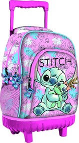 Disney Lilo és Stitch, A csillagkutya Doll prémium gurulós iskolatáska, táska 44 cm