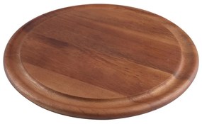 Tuscany akácfa vágódeszka/kínálótál, ⌀ 29,4 cm - T&amp;G Woodware