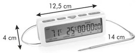Tescoma digitális sütőhőmérő, időzítővel ACCURA,