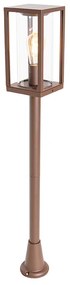 Ipari kültéri lámpa rozsdabarna 100 cm IP44 - Charlois