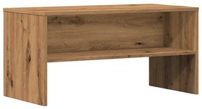 TV szekrény kézműves tölgy 80x40x40 cm műszaki fa