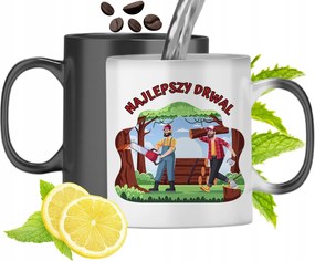 Mágikus Bögre Favágónak Színváltó Nyomtatott Fényképpel