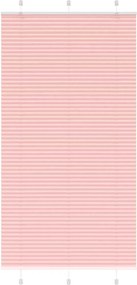 vidaXL pliszírozott redőny rózsaszín 105x200cm szövetszélesség 104,4cm