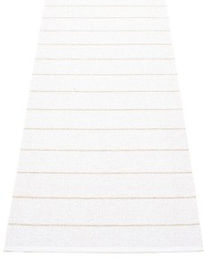 Krémszínű kültéri-beltéri futószőnyeg 70x180 cm Carl Vanilla – Pappelina