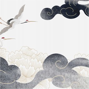 Flizelina Dekoratív Fotótapéta Hálószobába Daruk repülés közben 250x250 Ragasztó