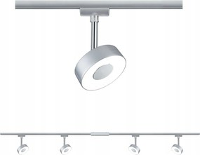 Paulmann URail Led rúd spotlámpa kör szett 4x5.3W 2700K króm 230V
