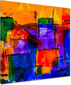 Vászonképek 90x90 Absztrakt Hálózat