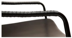 Boto fekete bőrutánzat fotel - DAN-FORM Denmark