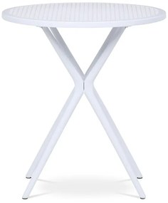 Kerti Műanyag Asztal, Fehér. DT-X7007 WT