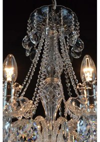 Wranovsky JWZ124122101 - IMPERIAL kristály csillár láncon, 12xE14/40W/230V