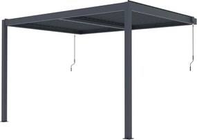 G21 Trenton Premium 4x3 m bioklimatikus pergola, antracit alumínium