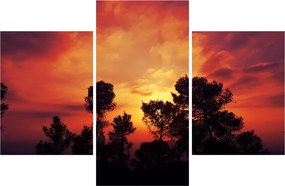 Naplemente képe (90x60 cm)