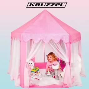 Gyerek sátor rózsaszín Kruzzel 23869