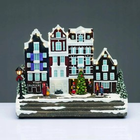 Aca Lighting karåcsonyi dekoråció Led meleg fehér våros forgó karåcsonyfa låmpåval