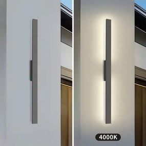 Brilagi - LED kültéri fali lámpatest LUNA LED/24W/230V 4000K IP65 antracit