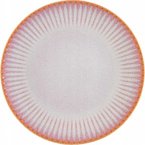 Lubiana Stoneware Ebédlő tányér 27,6 cm Blush S011T Lazacszínű