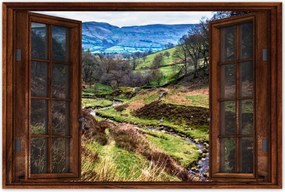 Poszterek 90x60 Patak a hegyekben