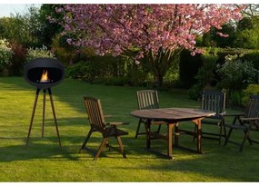 Bioetanol-kandalló TOKIO 45x100 cm 2 kW fekete