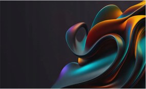 Fotótapéta Flizelina Nappali és Hálószoba Irodába Színes örvény 416x254 Ragasztó