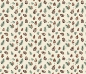 Pamut párnahuzat PINE CONES 50x70 cm, színes