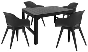 Dina 4+1 kerti bútor garnitúra szett