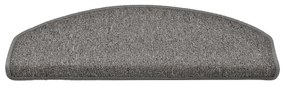 30 db sötétszürke lépcsőszőnyeg 65x24x4 cm